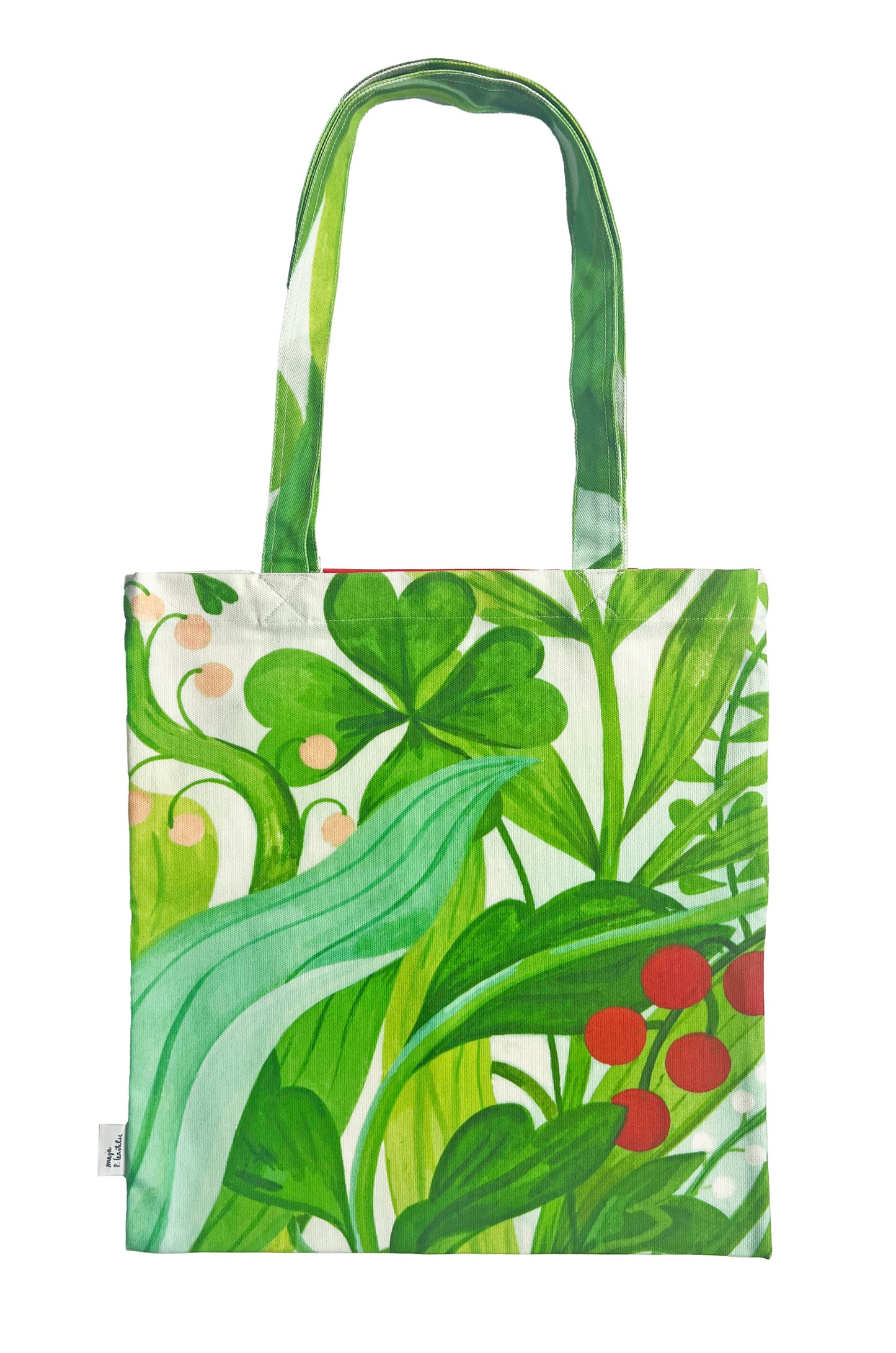 Bombažna vrečka Rože - Maja P. Kastelic