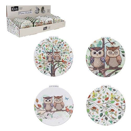 Kozmetično ogledalo Ptice, sortirano