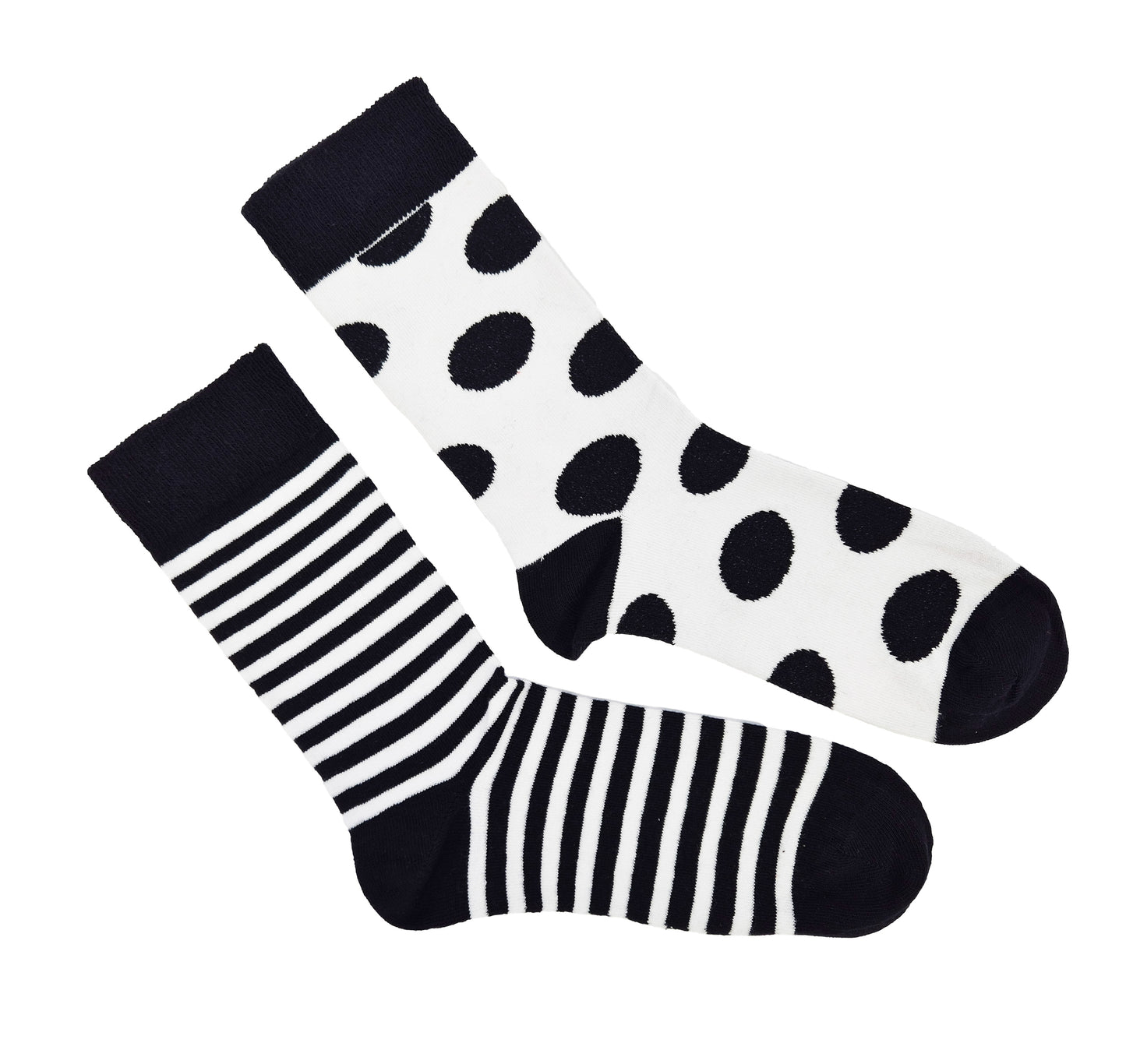 Nogavice Nagajivčke, ČRNO-BELE, vel. 37-44