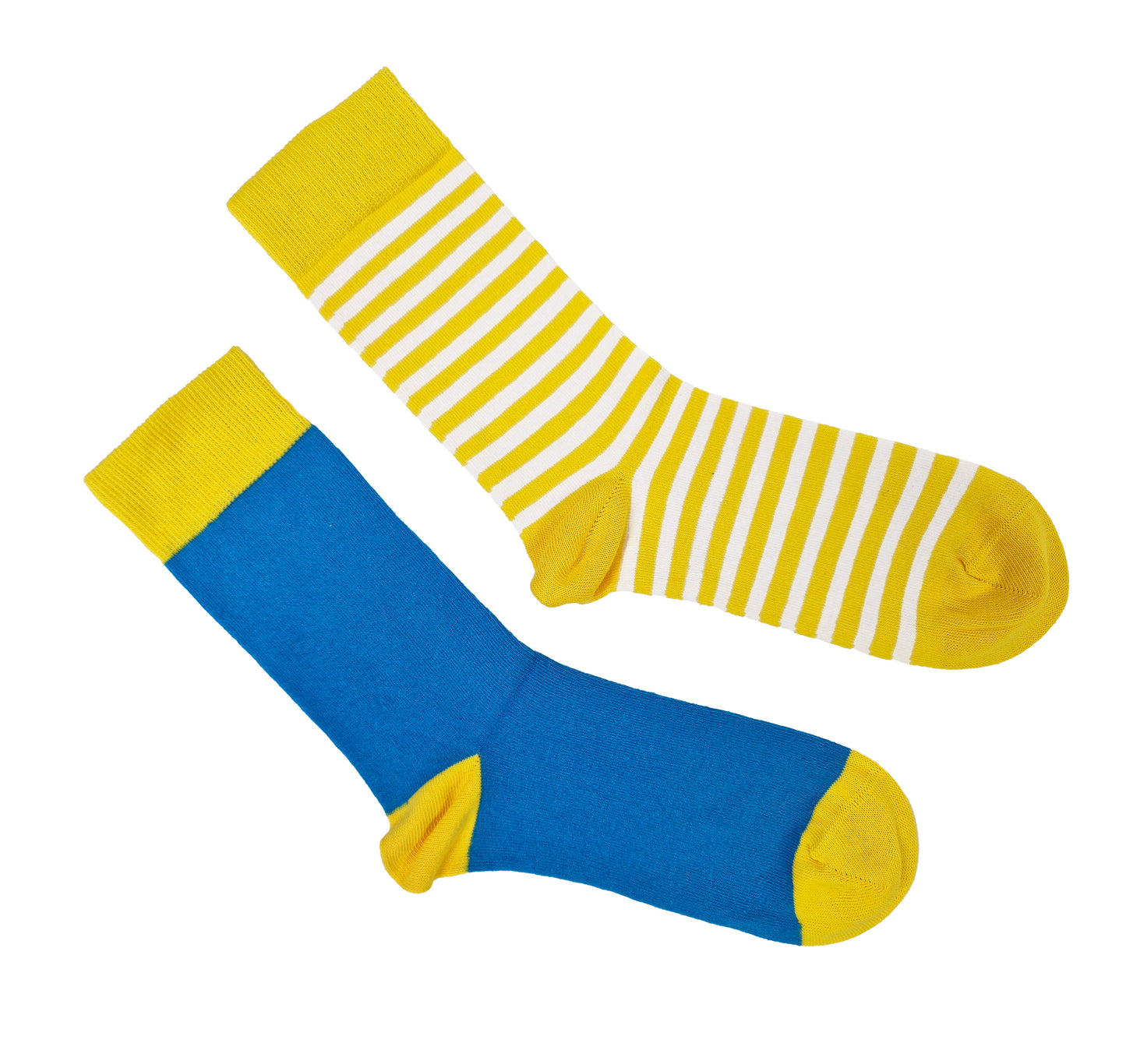 Nogavice Nagajivčke, RUMENO-BELE, vel. 37-44