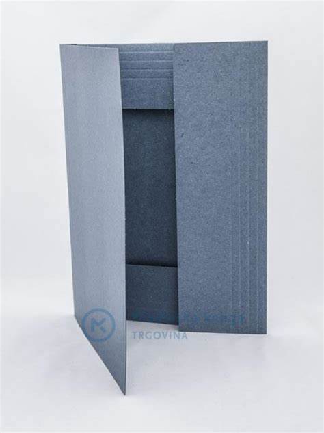 MAPA S KL. A4 PREŠPAN MODRA K.1/70