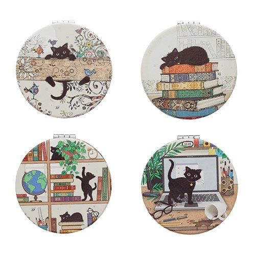 Kozmetično ogledalo Muc in knjige