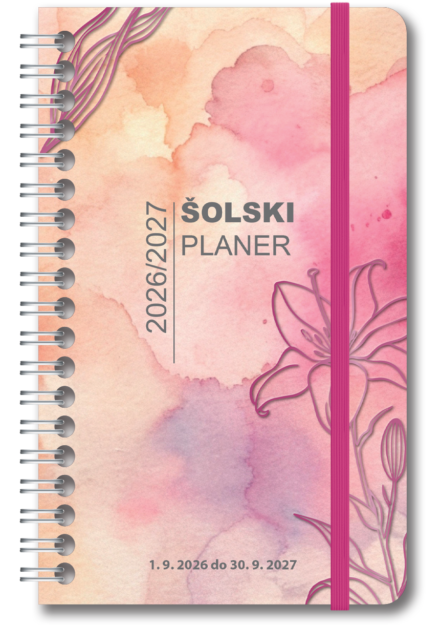 Šolski planer Kaj dogaja 2026/27, rože