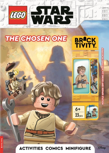 LEGO® Star Wars™: The Chosen One Activity Book (with Anakin Skywalker minifigure, pit droid and repair station)