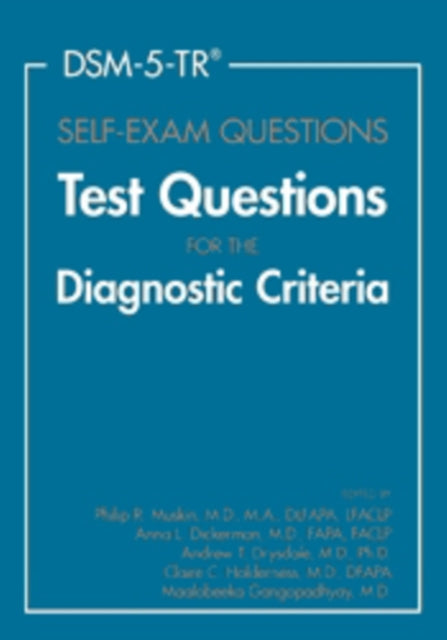 DSM-5-TR® Self-Exam Questions