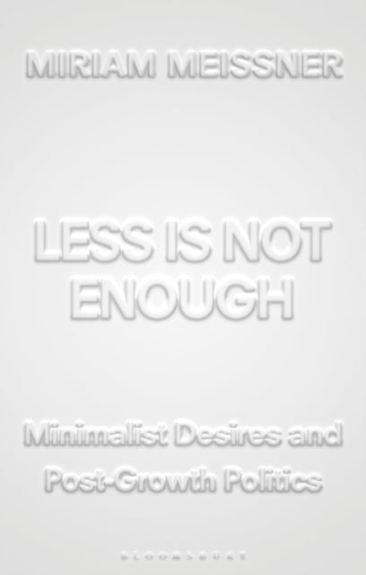 Less Is Not Enough
