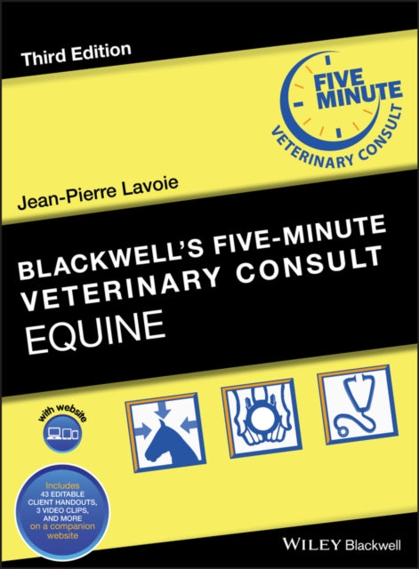 BLACKWELL`S FIVE-MINUTE VETERINARY CONSULT: EQUINE
