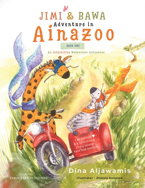 Jimi and Bawa in Ainazoo