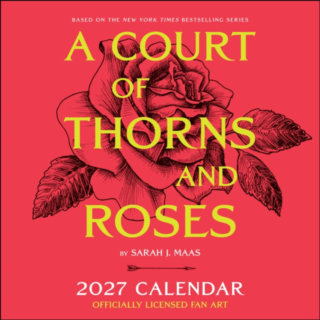 Court of Thorns and Roses Officially Licensed Fan Art 2027 Wall Calendar