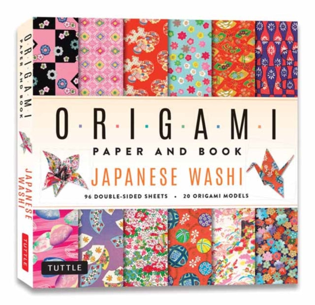 Japanese Washi Origami Paper and Book