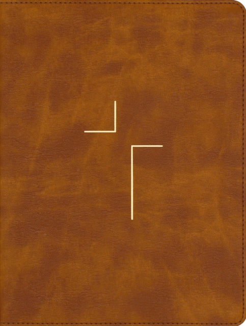 Jesus Bible, ESV Edition, Leathersoft, Tan