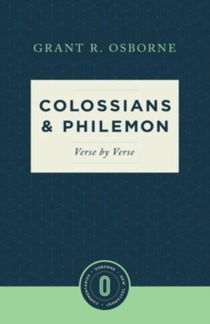 Colossians & Philemon Verse by Verse