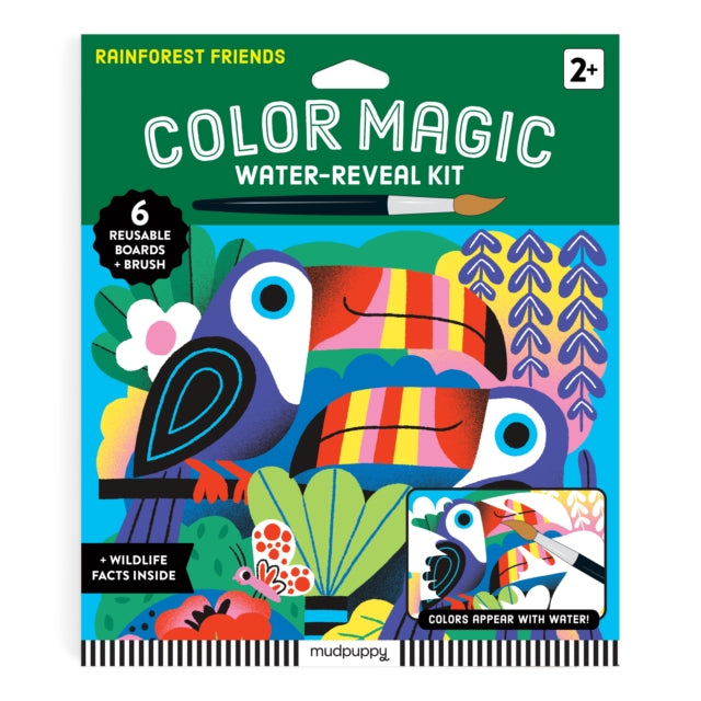 Rainforest Friends Color Magic Water-Reveal Kit
