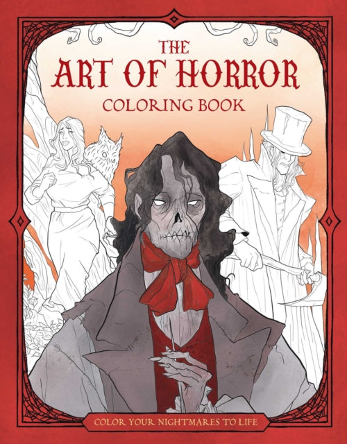 Art of Horror Coloring Book