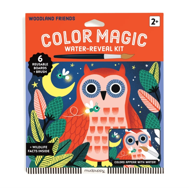 Woodland Friends Color Magic Water-Reveal Kit