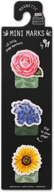 Magnetic Mini Marks By If - Flowers