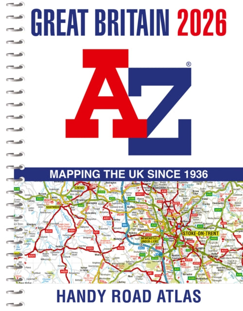 Great Britain A-Z Handy Road Atlas 2026 (A5 Spiral)