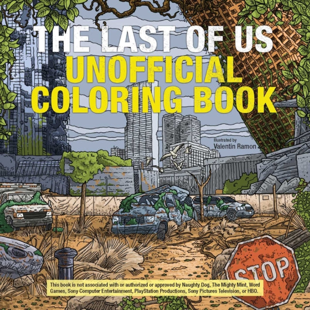 Last Of Us Unofficial Coloring Book