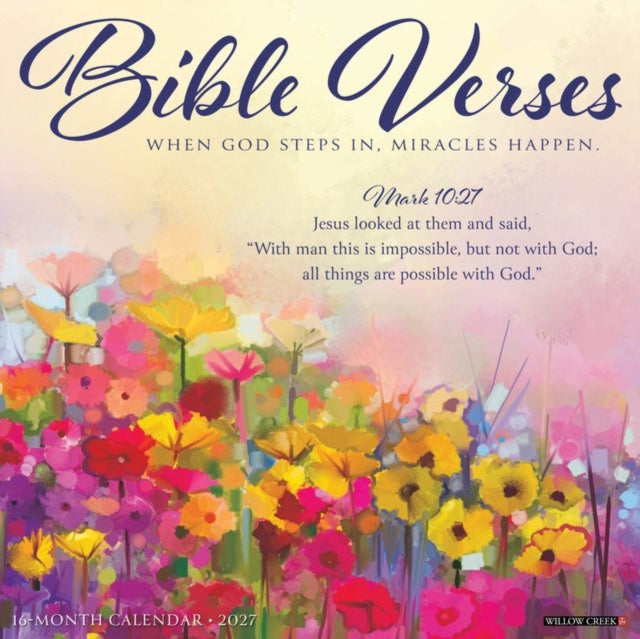 Bible Verses 2027 Wall