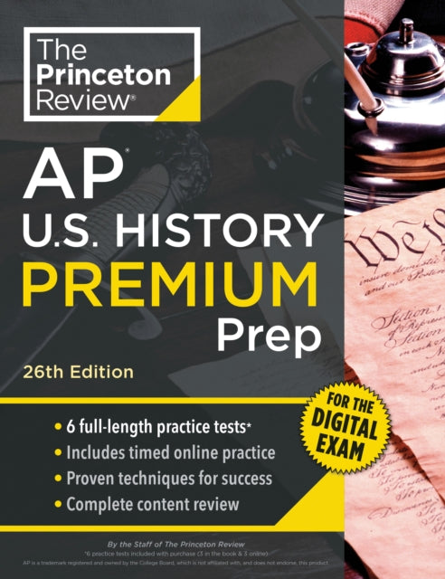 Princeton Review AP U.S. History Premium Prep, 26th Edition