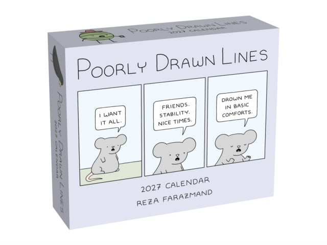 Poorly Drawn Lines 2027 Day-to-Day Calendar