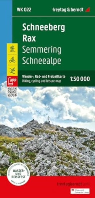 Schneeberg - Rax Hiking, Cycling and Leisure Map