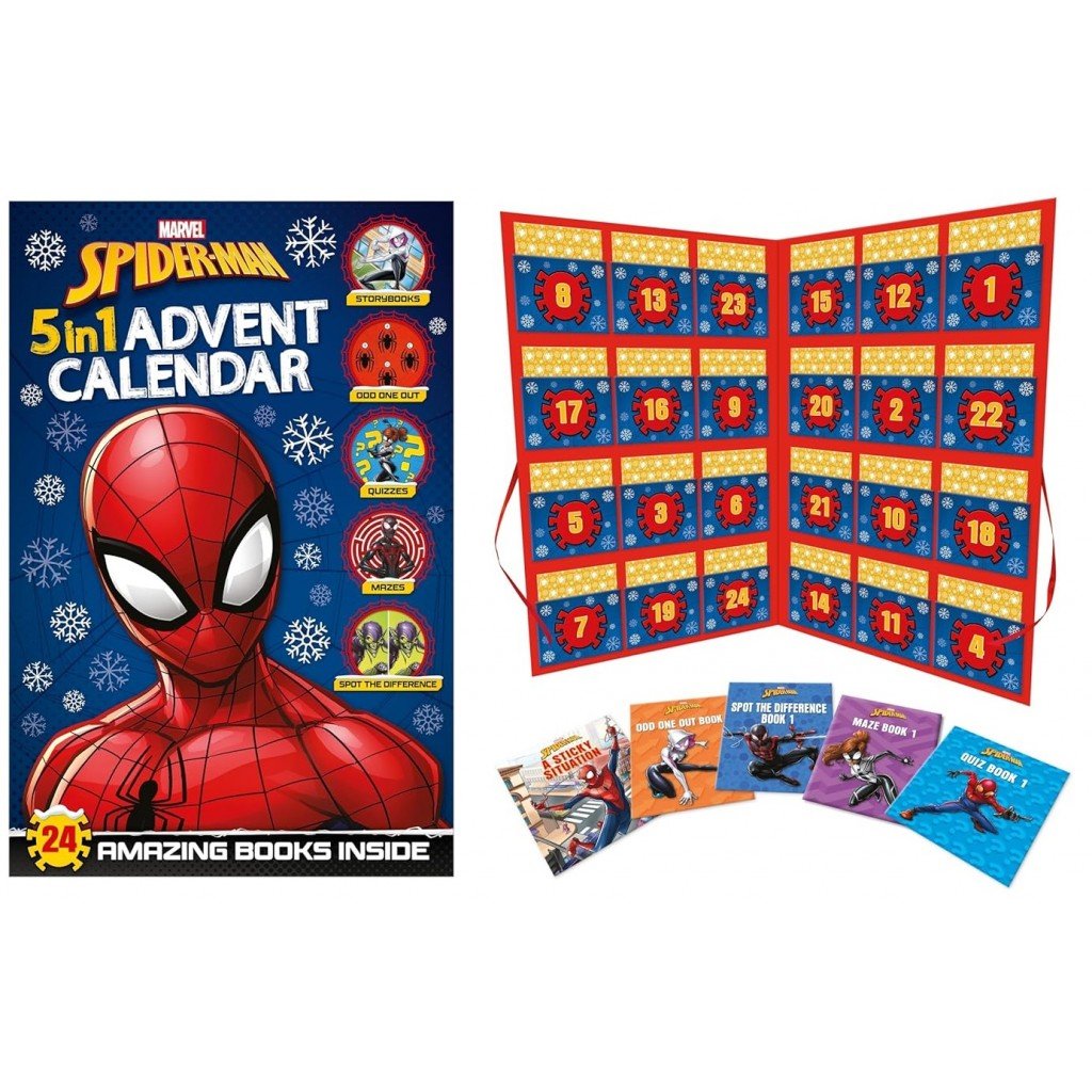 Marvel Spider-Man: 5-in-1 Advent Calendar