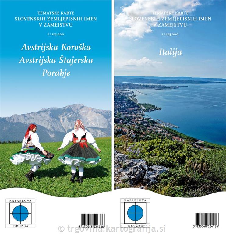 TEMATSKE KARTE SLOVENSKIH ZEMLJEPISNIH IMEN ..