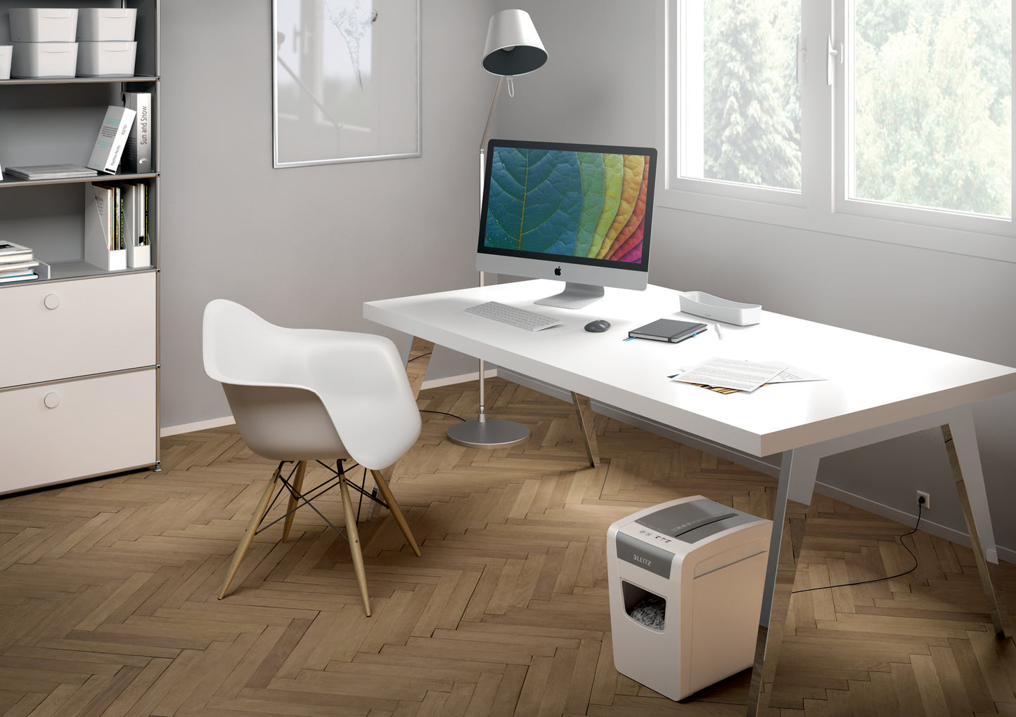 Uničevalec dokumentov Leitz IQ Home Office SLIM P4