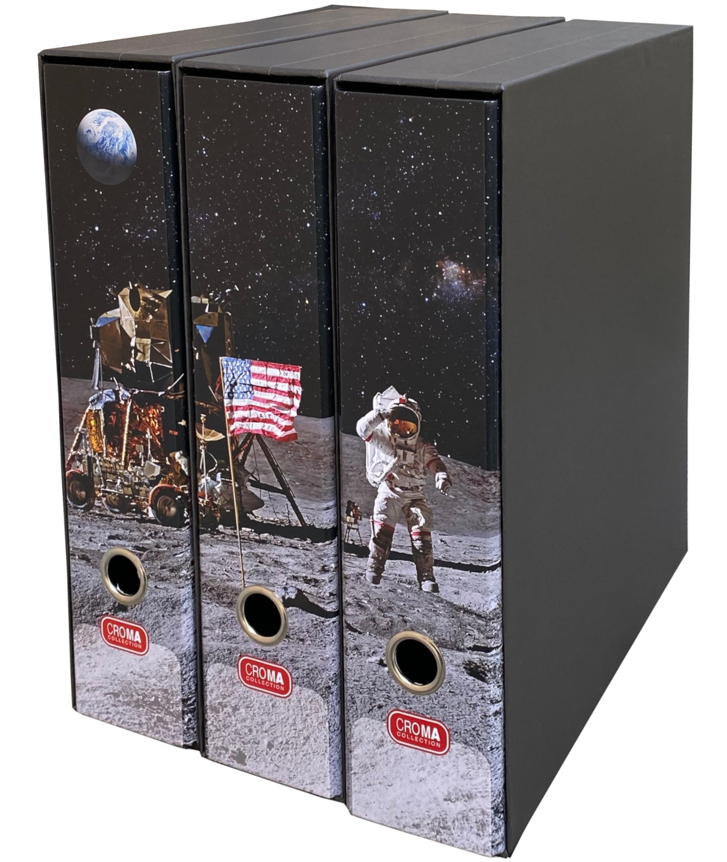 Set 3 rinčnih map A4 Croma 3/1, Luna