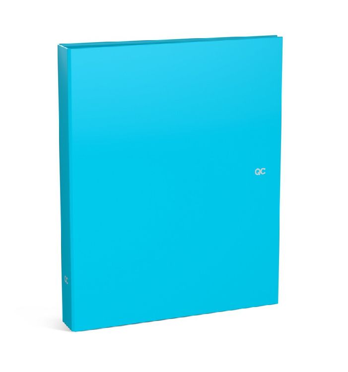 Mapa kartonska A4, Quattro Colori, AZURNA