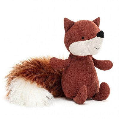 Plišasta igrača Lisica temno rjava - JELLYCAT, 17 cm