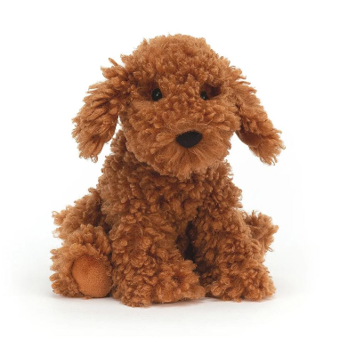 Pes Terier Cooper, rjav -JELLYCAT, 23 cm