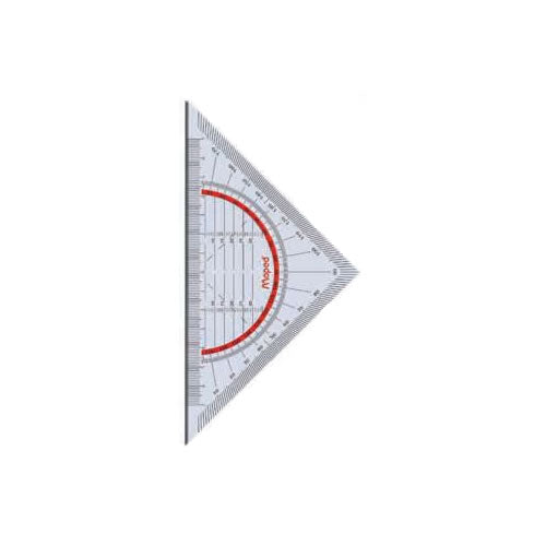 TRIKOTNIK GEO MAPED 028600 16CM FLEX