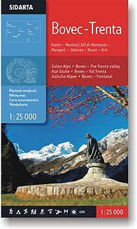 Bovec-Trenta 1:25:000 (planinska karta)
