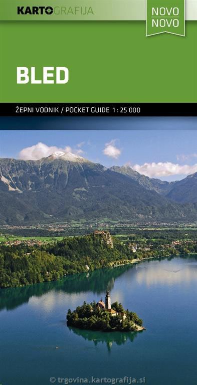 BLED - ŽEPNA KARTA 1:25000