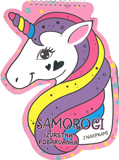 Pobarvanka samorogi