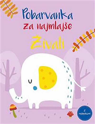 ŽIVALI: POBARVANKA ZA NAJMLAJŠE