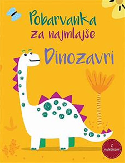 DINOZAVRI: POBARVANKA ZA NAJMLAJŠE
