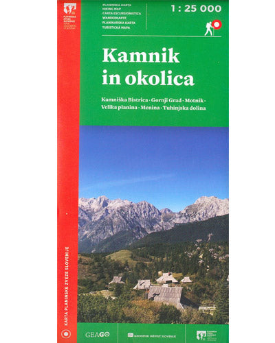 Kamnik in okolica 1 : 25 000 (planinska karta)