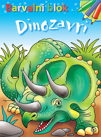 BARVALNI BLOK: DINOZAVRI