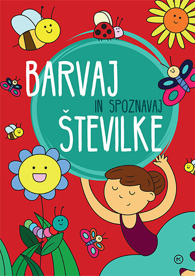 Barvaj in spoznavaj številke  ̶  baletka