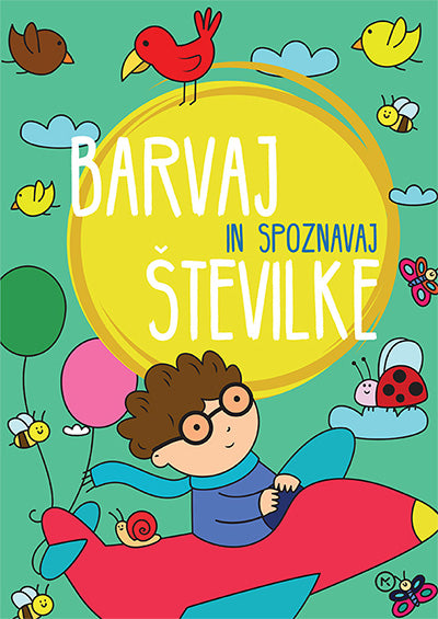 Barvaj in spoznavaj številke  ̶  pilot