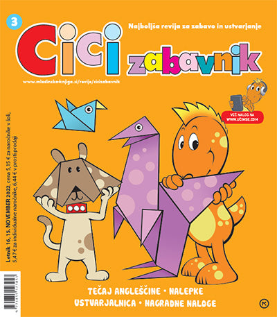 Revija CICI ZABAVNIK, november 2022