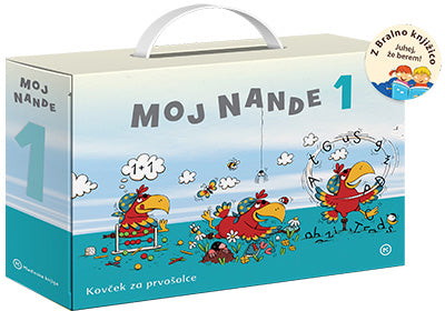 MOJ NANDE 1-KOVČEK ZA PRVOŠOLCE Z BRALNO KNJIŽICO