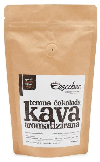 Kava ESCOBAR Aromatizirana temna čokolada, 100g