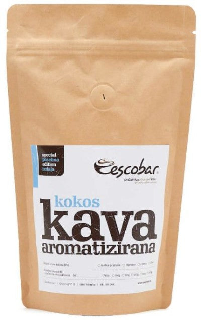 Kava ESCOBAR Aromatizirana kokos, 100g