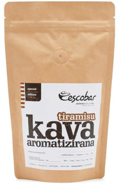 Kava ESCOBAR Aromatizirana tiramisu, 100g