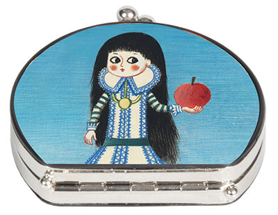 Ogledalo Sneguljčica z jabolkom, ilustracije Stupica