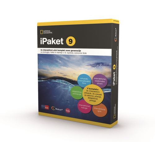 IPAKET 9/9 IROKUS+ (BIO, FIZ, KEM) - NOVO